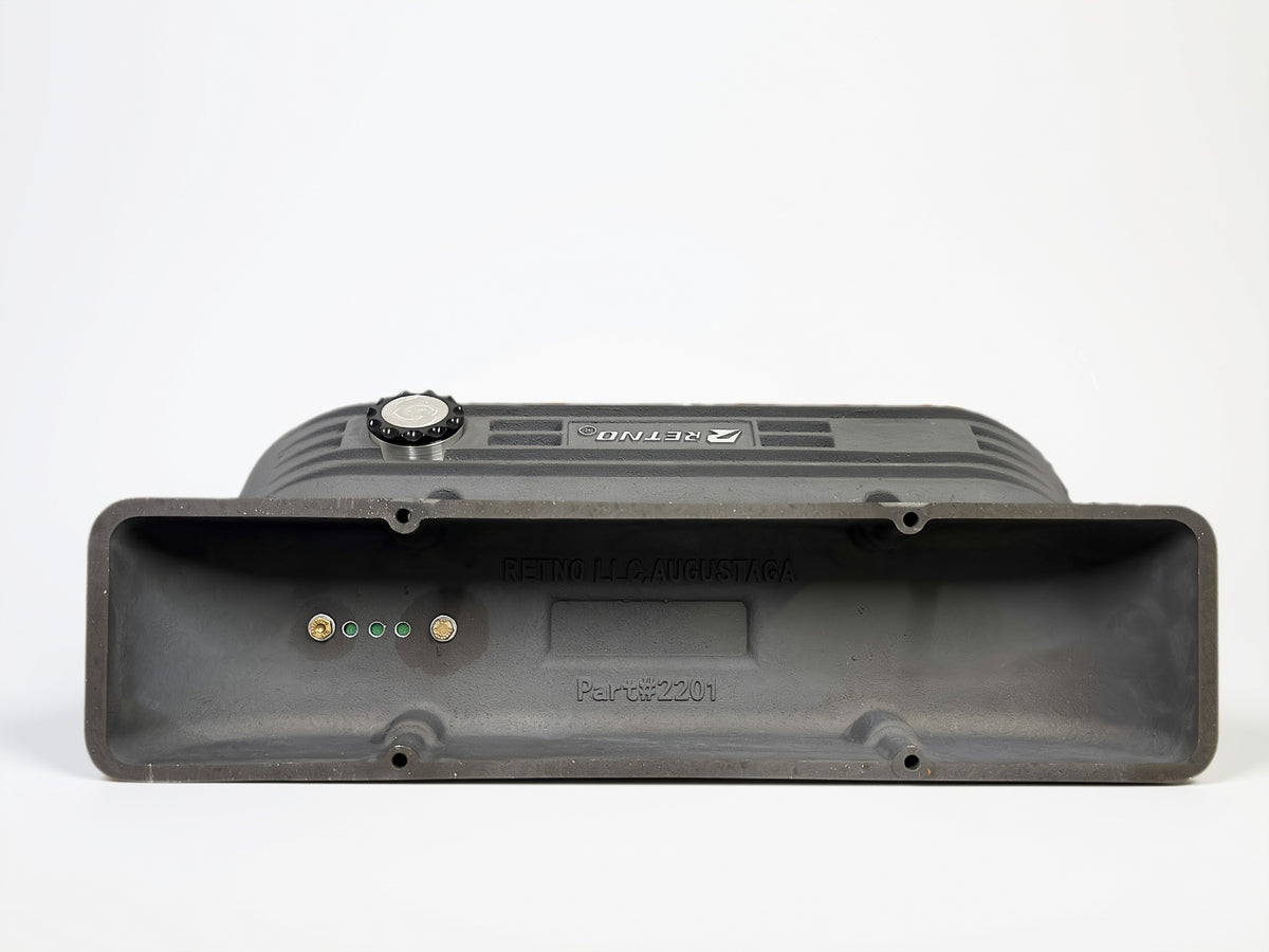Retno SBC Sandcast Aluminum Valve Covers - retnoco