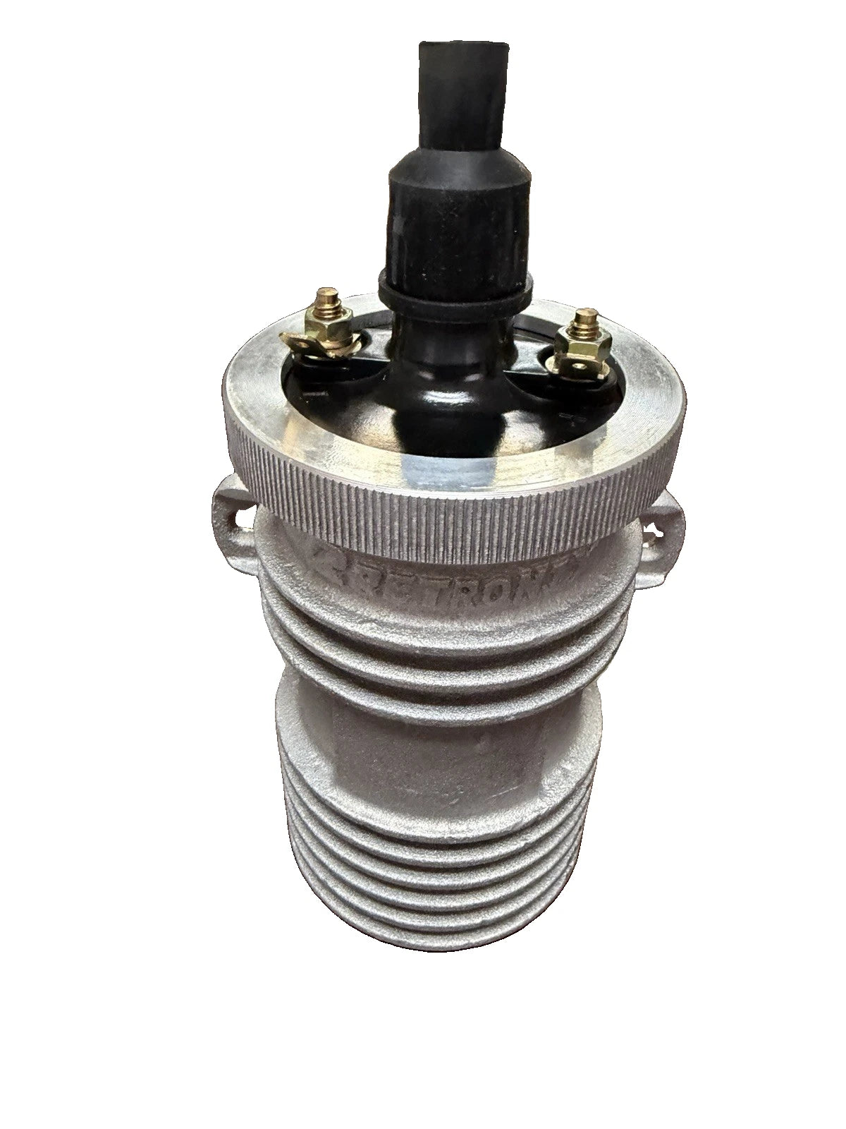 Retno Finned Aluminum Ignition Coil Cover – Gold Anodized, Includes 12V Super Coil - retnoco