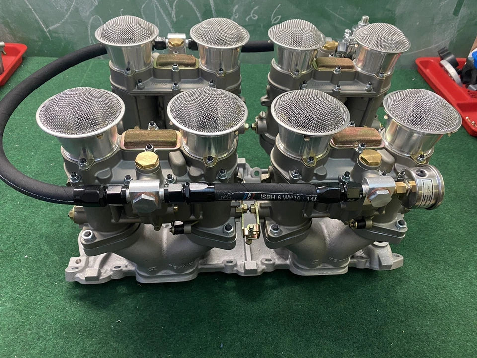 Retno Weber Style Intake Manifold 48 IDA SBC - retnoco