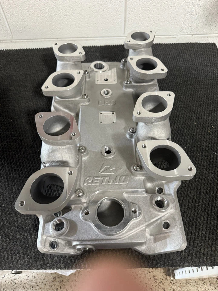 Retno Weber Style Square Port Intake Manifold BBC 48 IDA - retnoco
