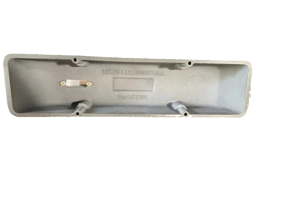 SBC Retno Aluminum Sandcast Valve Covers - retnoco