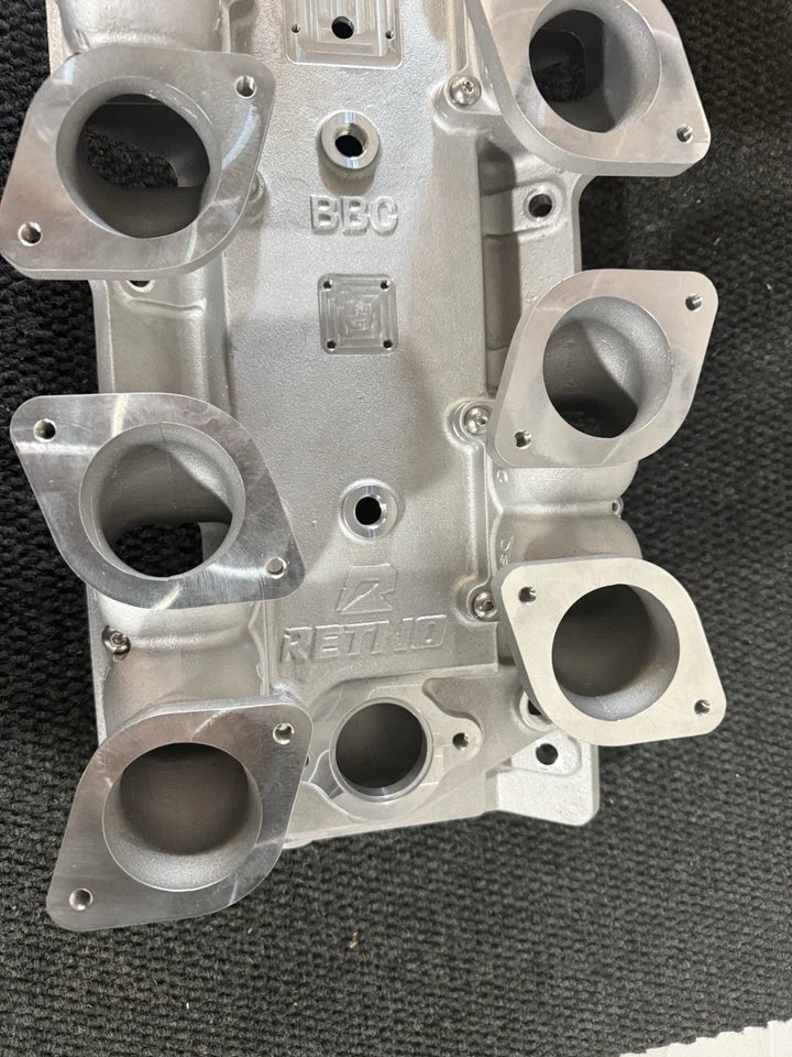 Rento Weber Style Oval Port Intake Manifold 48 IDA BBC - retnoco