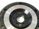 Retno 104T 6-Bolt Steel Flywheel – Black Oxide & Polished Aluminum Finish - retnoco