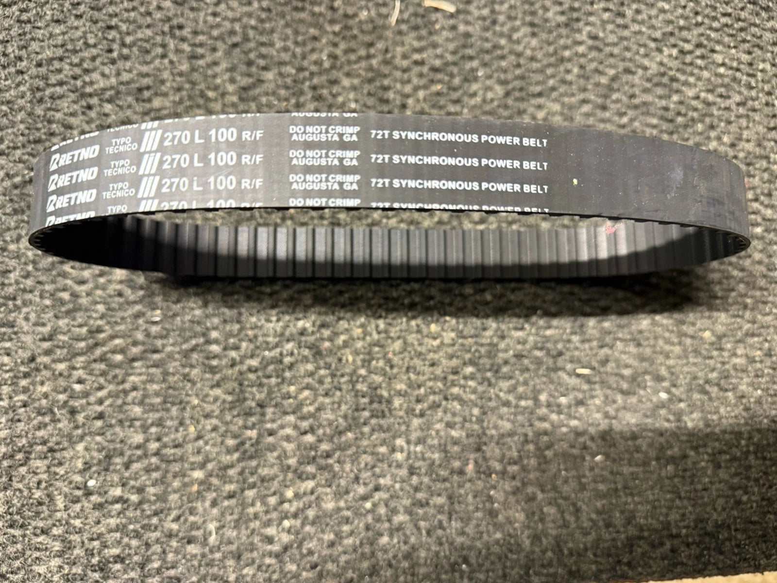 Rento Glimer Belt 270-L-100 Synchronous Power Belt - retnoco