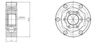 Retno Race Series CV Joint – 32-Spline 930 Style, 4340 Chromoly - retnoco