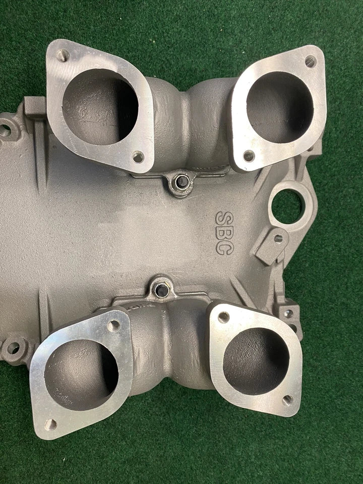 Retno Weber Style Intake Manifold 48 IDA SBC - retnoco