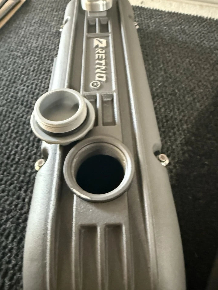 SBC Retno Aluminum Sandcast Valve Covers - retnoco