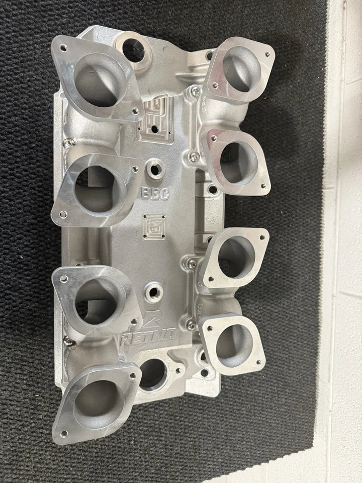 Rento Weber Style Oval Port Intake Manifold 48 IDA BBC - retnoco