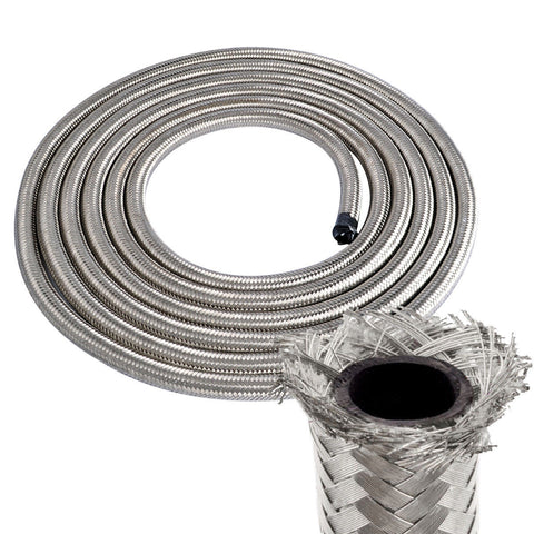 Stainless steel hose braided