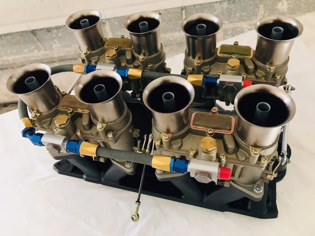 48 DDA Carburetor COMPLETE KIT - SBC - retnoco